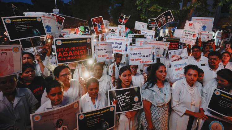 Indian doctors strike over rape and murder of colleague